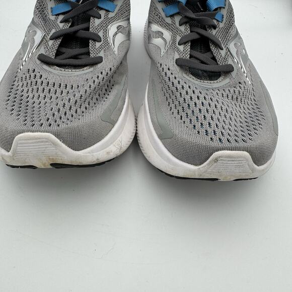 Saucony Ride 15 Shoes Mens 9 Alloy Topaz Road Running Trainer Support main image 4